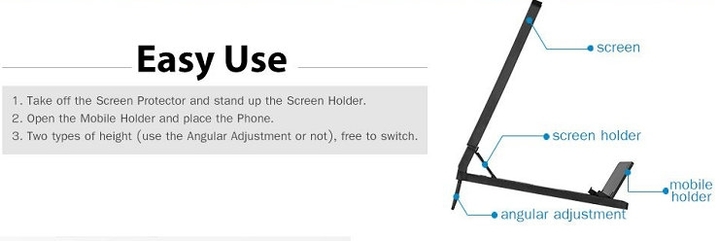 Shevi Screen Magnifier Eyes Protection Display 3D Video Screen Amplifier Folding Enlarged Expander