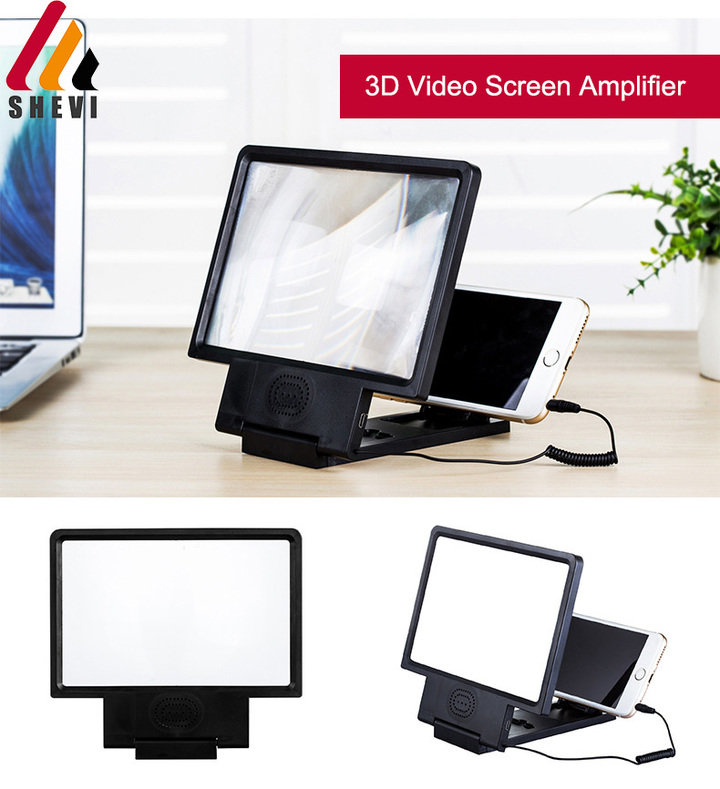 Shevi Screen Magnifier 3D Video Screen Amplifier with Speark mobile holder