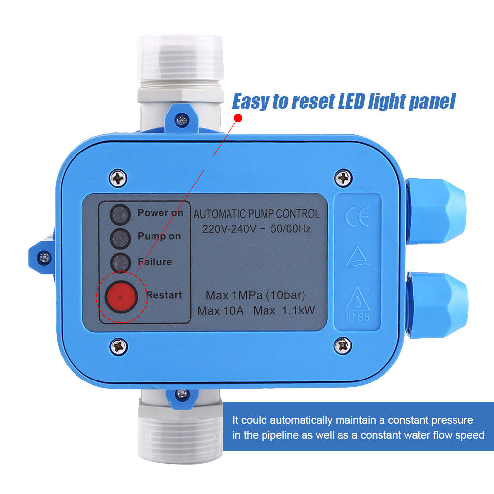 Shevinet Automatic Electronic Switch Control Water Pump Pressure Controller 110 or 220V