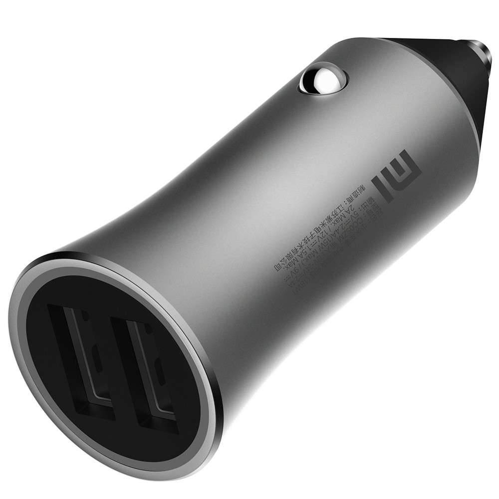 Original MI 2 for Xiaomi mi Car Charger Double USB Fast Charging Mi Car Charger for iphone ipad