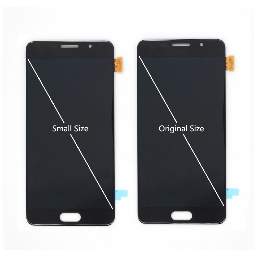 Original Size AMOLED LCD for Samsung Galaxy A5 2016 A510F A510M A510FD A5100 A510Y LCD Touch Screen
