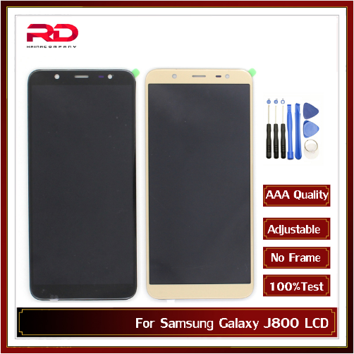 Adjustable brightness For Samsung J800 LCD Display Touch Screen For Samsung Galaxy J8 2018 display