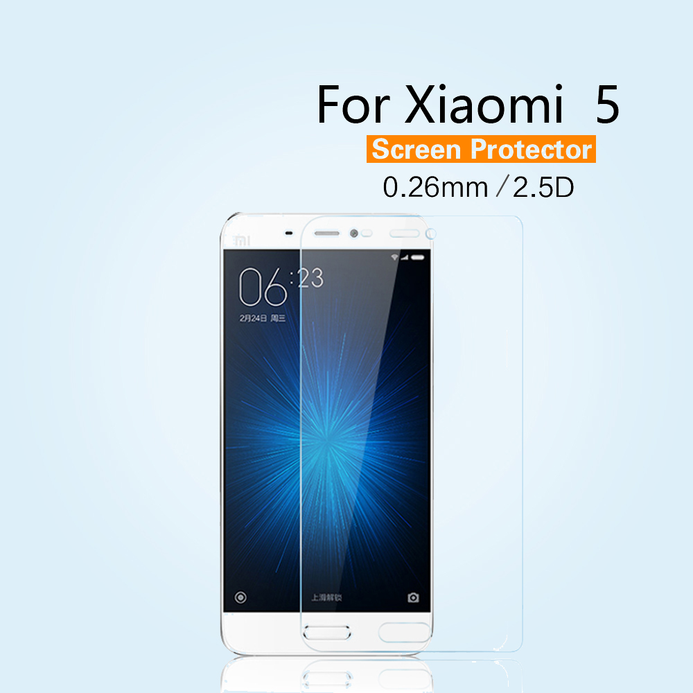2PC/LOT 2.5D 0.26mm Premium Glass Film for Xiaomi Redmi 2 Note 2 Note 3 Mi5 Mi3 Mi4 Screen Protector