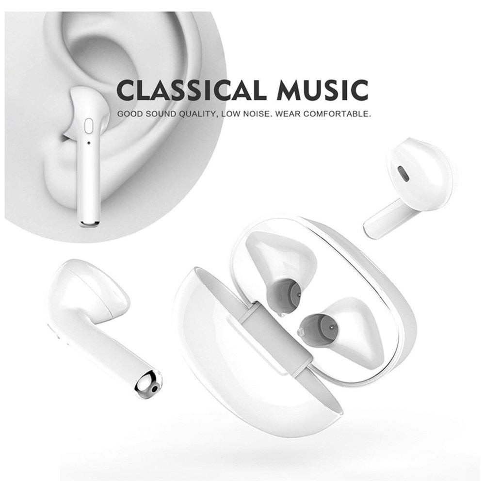 TWS Wireless Bluetooth Earphones I7 Sport Earbuds Headset i7s With Mic For Xiaomi Samsung Huawei