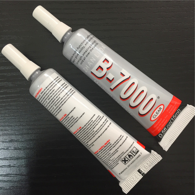 2pc/Set 15ML Upgraded Genuine B-7000 Multi Purpose Glue Adhesive Epoxy Resin Diy Crafts Glass glue