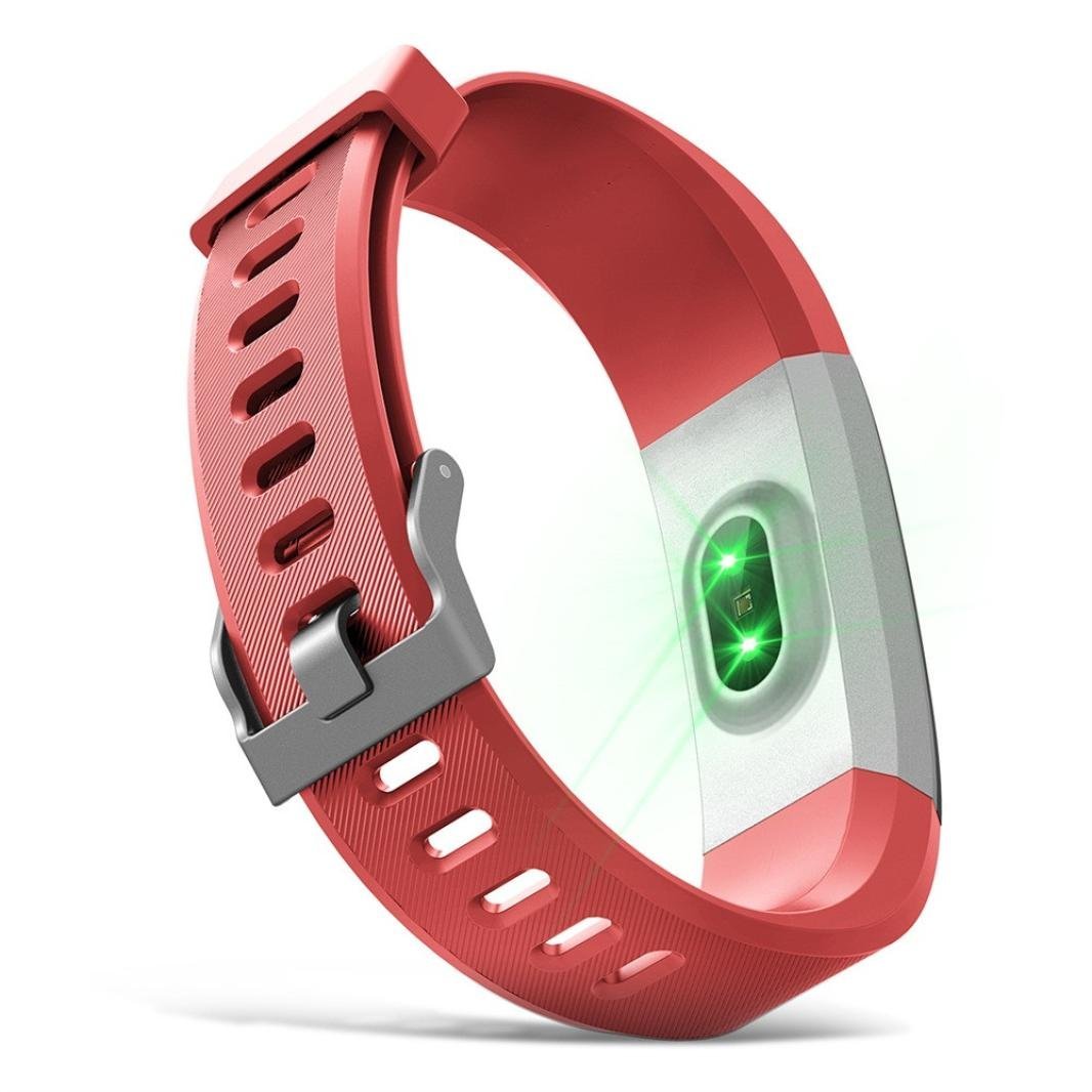 Wristband Smart Bracelet Pedometer Fitness Tracker Waterproof Heart Rate Monitor Sport Smartband