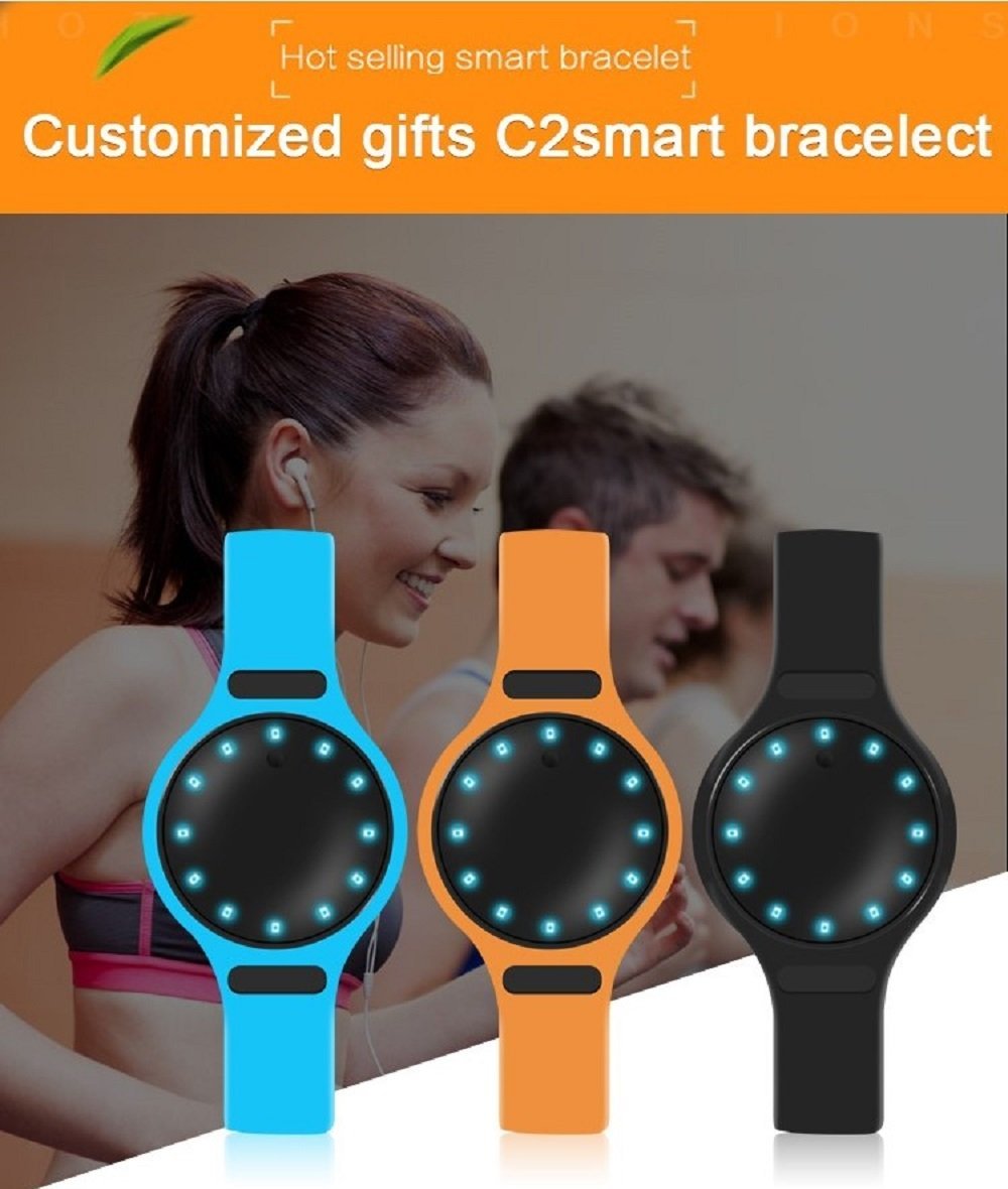 Bluetooth Waterproof Fitness Tracker Pedometer Monitor Smart Watch Wrist band Bracelet Tracker