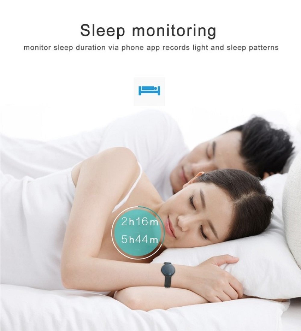 Bluetooth Waterproof Fitness Tracker Pedometer Monitor Smart Watch Wrist band Bracelet Tracker