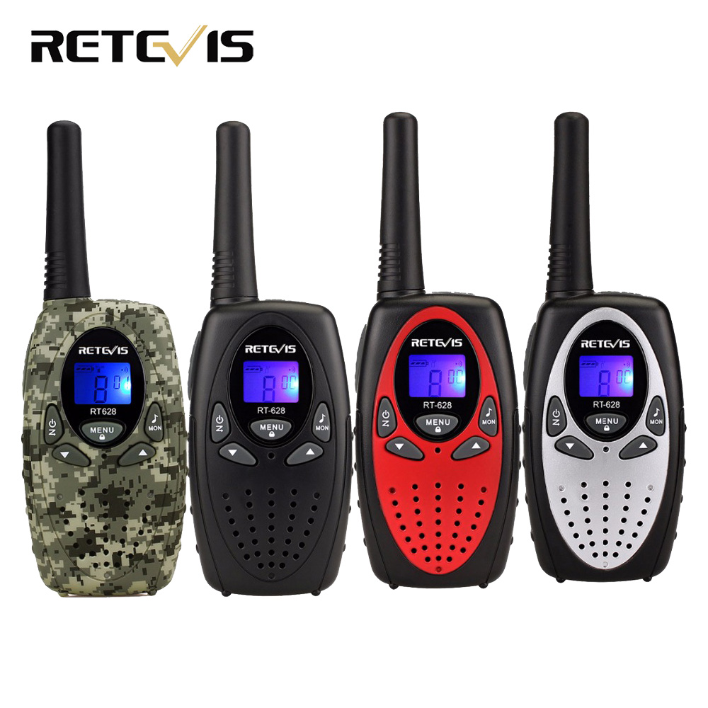 1 Pair Mini Walkie Talkie Kids Radio RT628 0.5W UHF Frequency Portable Ham Radio Hf Transceiver Gift