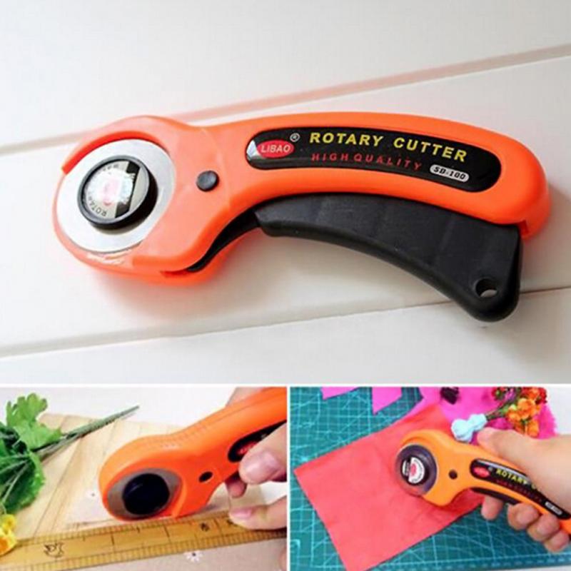 45mm Rotary Cutter Premium Sewing Quilting Fabric Cutting Craft Tool