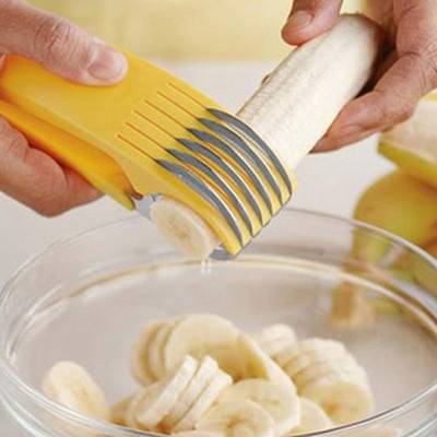 Banana cutter fruit Vegetable sausage Slicer
