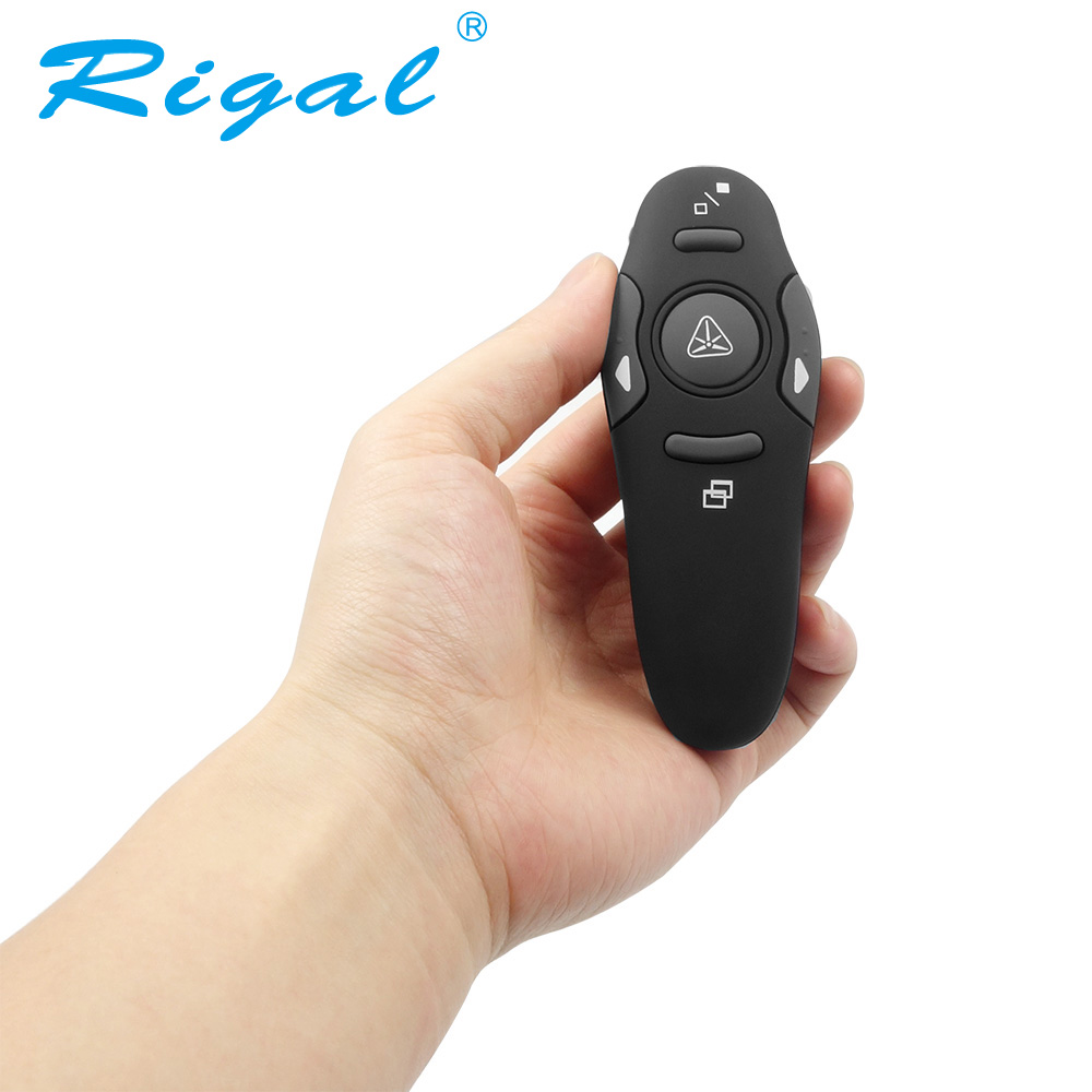 Projector Accessories 2.4 GHz USB Flip Pen Wireless Presenter Red Light  USB Page Turning PPT Pen