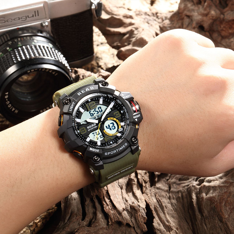 New Fashion Watch LED Men Waterproof Sports Watches Shock Luxury Digital Electronics Watches Men