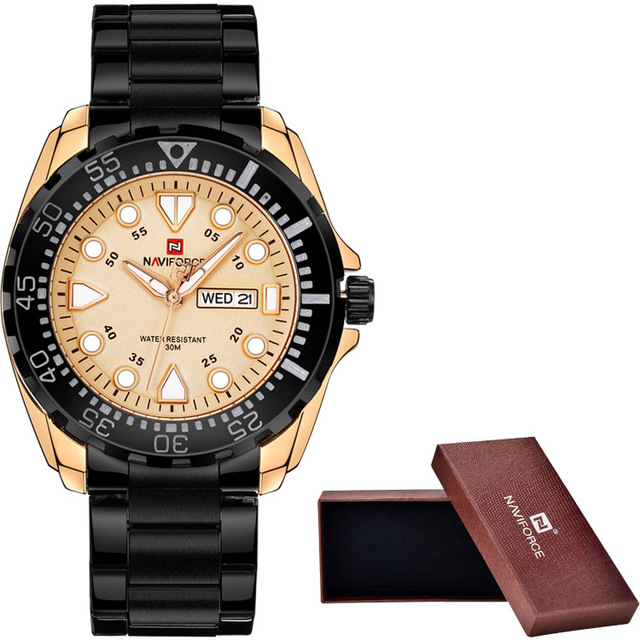 Top Brand Luxury Men&apos;s Sport Watches Men Waterproof Quartz Watch Man full steel Military Wrist Watch