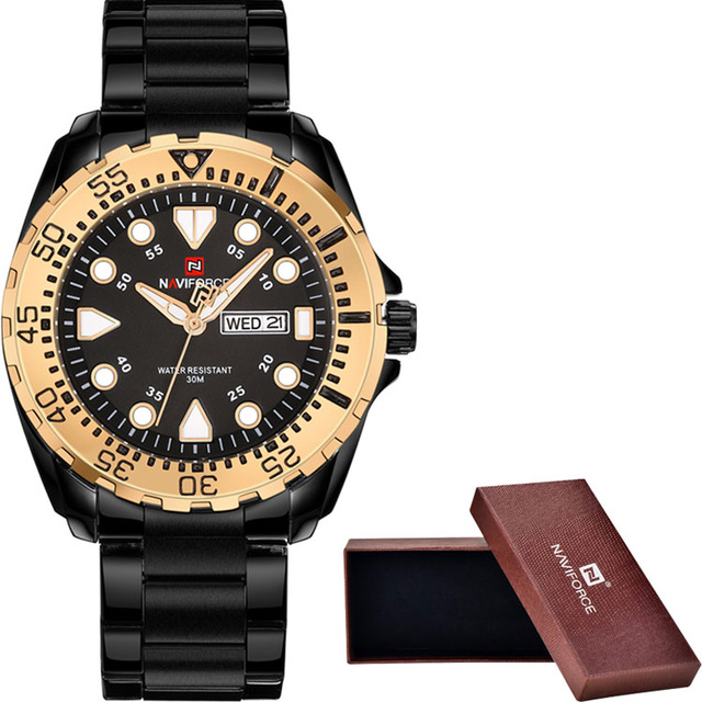 Top Brand Luxury Men&apos;s Sport Watches Men Waterproof Quartz Watch Man full steel Military Wrist Watch