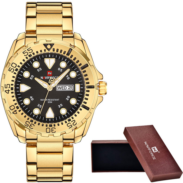 Top Brand Luxury Men&apos;s Sport Watches Men Waterproof Quartz Watch Man full steel Military Wrist Watch