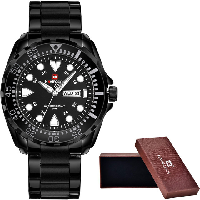 Top Brand Luxury Men&apos;s Sport Watches Men Waterproof Quartz Watch Man full steel Military Wrist Watch