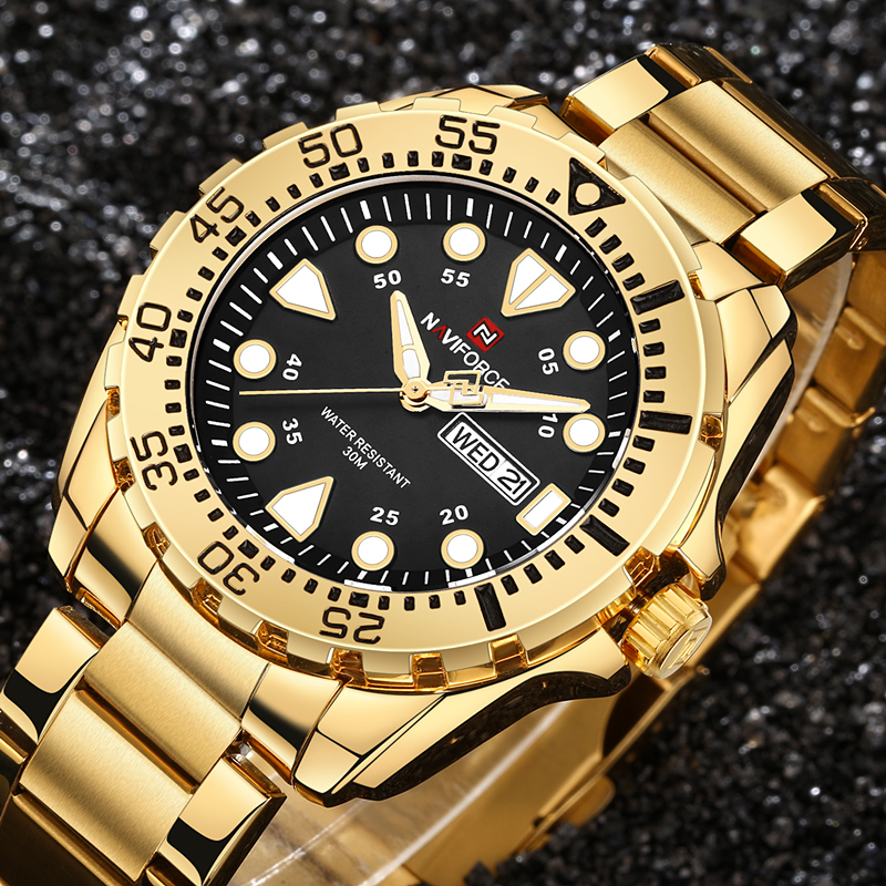 Top Brand Luxury Men&apos;s Sport Watches Men Waterproof Quartz Watch Man full steel Military Wrist Watch