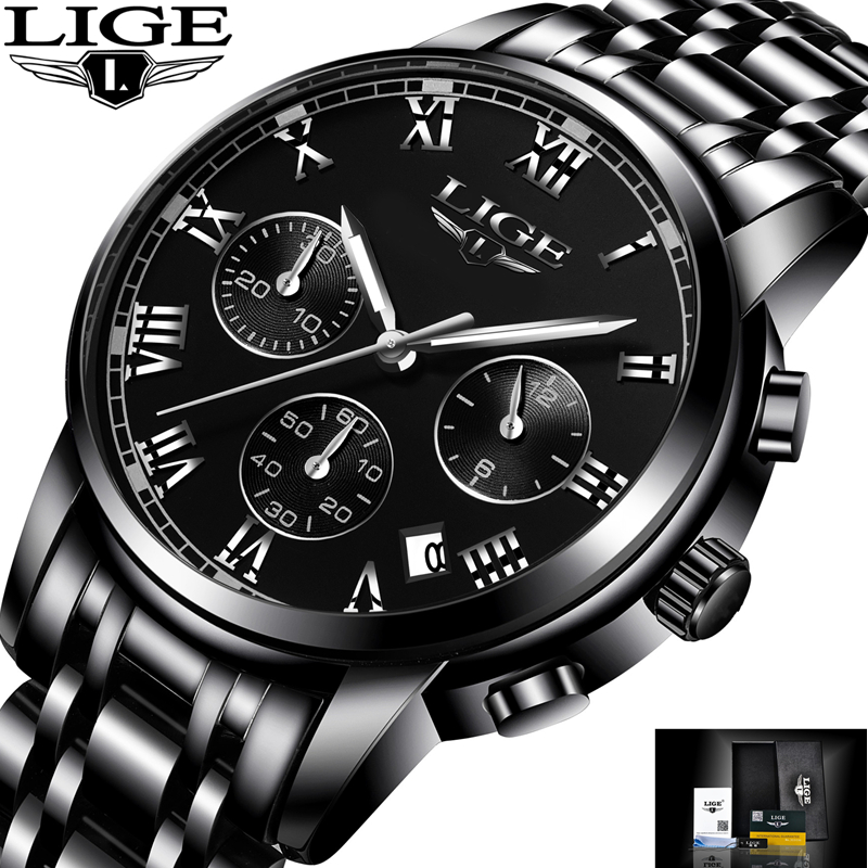 Top Brand Luxury Mens Watches Fashion Casual Sport Wristwatch Men Date Quartz Clock Man Watch