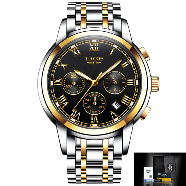 Top Brand Luxury Mens Watches Fashion Casual Sport Wristwatch Men Date Quartz Clock Man Watch