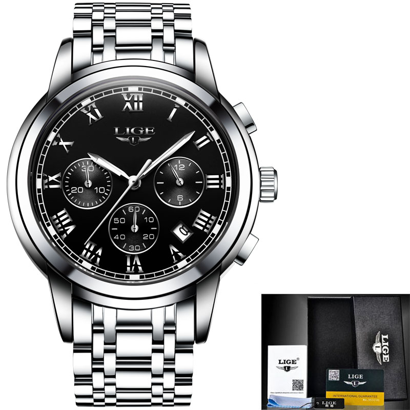 Top Brand Luxury Mens Watches Fashion Casual Sport Wristwatch Men Date Quartz Clock Man Watch