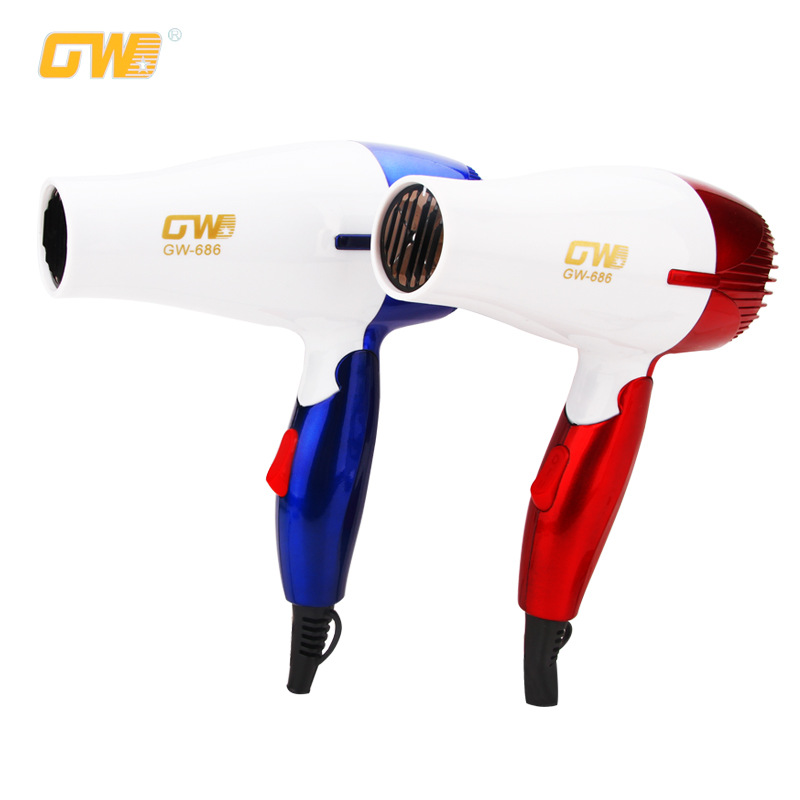 Mini 1200W Hair Dryer Foldable Portable Traveller Compact Blower With Thermostatic Function