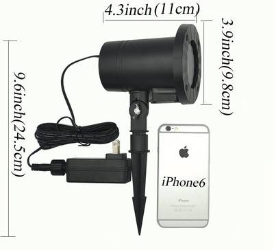 LED Projector Light Decorative Lamp Waterproof Garden Spotlight Outdoor Indoor for Christmas Party