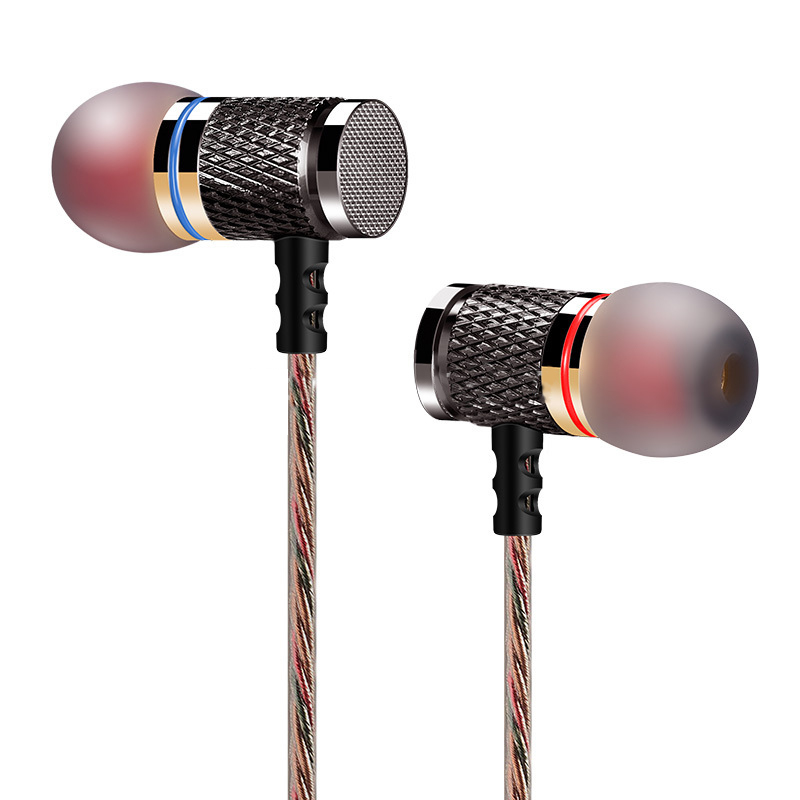 Professional In-Ear Earphone Metal Heavy Bass Sound Quality Music Earphone High-End Headset