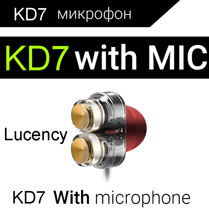 Dual Drivers Earphone with Microphone For Phone Xiaomi Huawei Android Phones Bass HI FI DJ