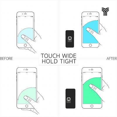 Cell Phone Finger Ring Stand Holder Ring Buckle Phone Grip Kickstand Stand for Phone Tablet
