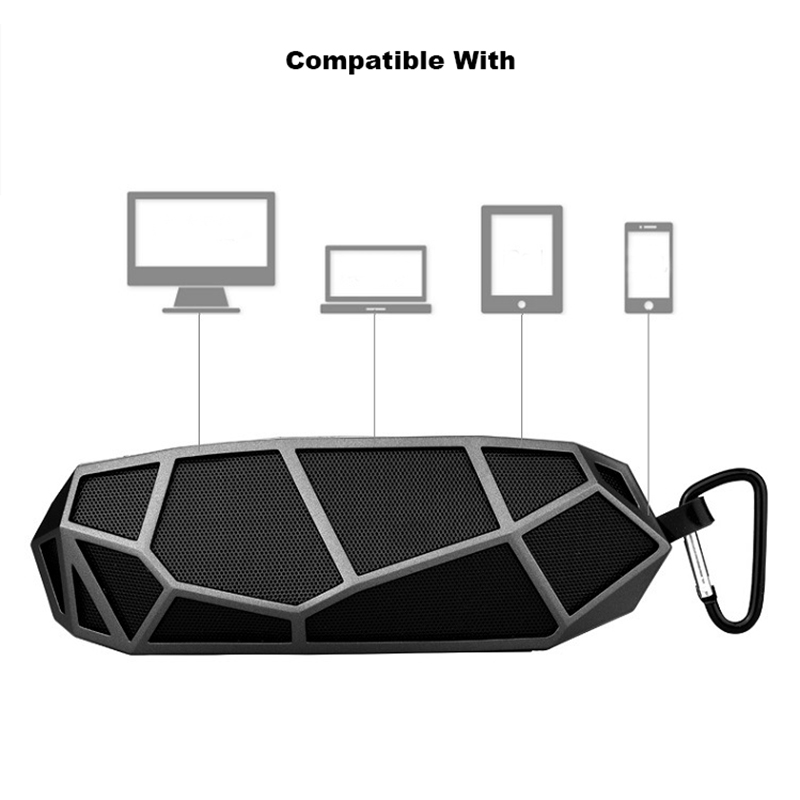 Portable Bluetooth MP3 AUX  Music Subwoofer Stereo Speakers Audio Player Wireless Speaker