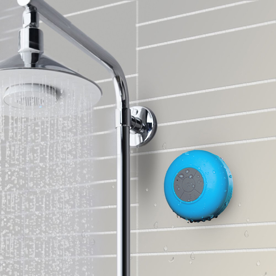 Portable Mini Wireless Waterproof Shower Car Bluetooth Speaker  for Phone MP3 Bluetooth Receiver