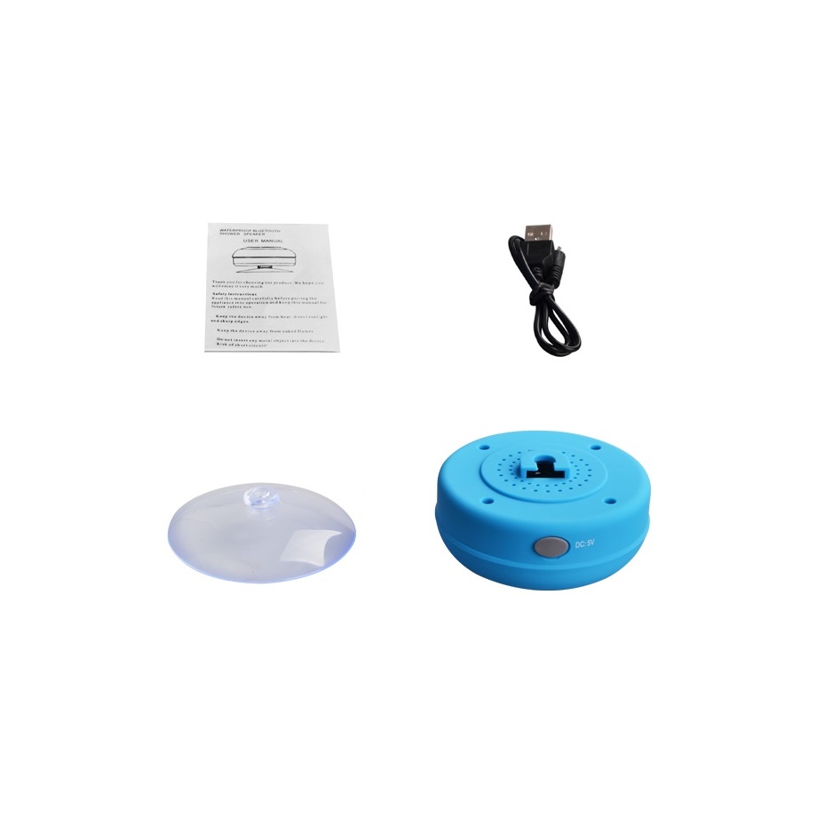 Portable Mini Wireless Waterproof Shower Car Bluetooth Speaker  for Phone MP3 Bluetooth Receiver