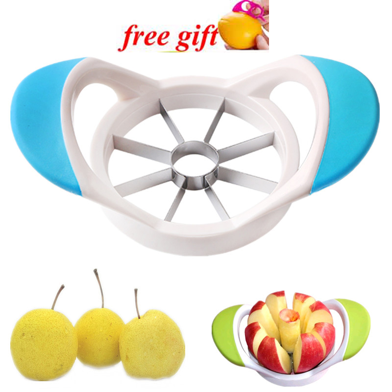1pc Apple Cutter Creative Diameter Stainless Steel Pear Apple Fruit Cutter Knife Kitchenware