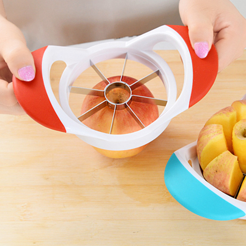 1pc Apple Cutter Creative Diameter Stainless Steel Pear Apple Fruit Cutter Knife Kitchenware