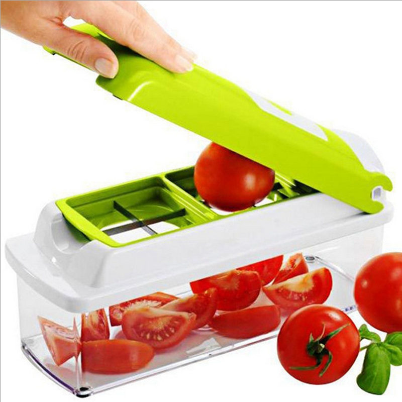 12 in1 Multifunctional Mandoline Plus Stainless Steel Blades Vegetable Peeler Slicer Grater BOX