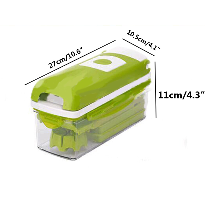 12 in1 Multifunctional Mandoline Plus Stainless Steel Blades Vegetable Peeler Slicer Grater BOX