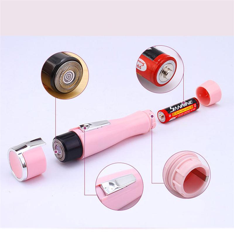 New Waterproof Electric Hair Remover Women Wet Dry Cordless Ladies Shaver Painless Epilator Razor