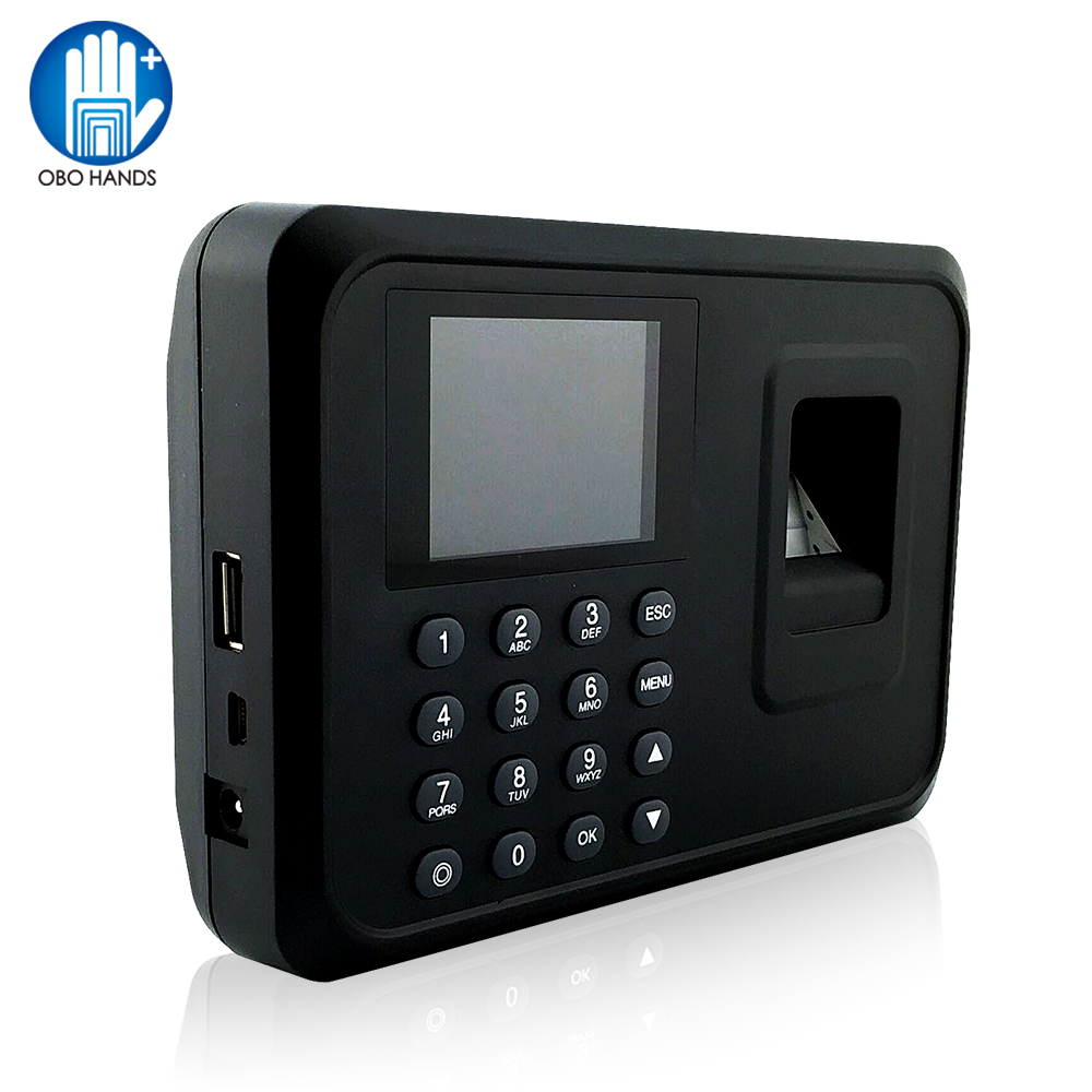 Fingerprint attendance machine finger scanner Time Card locker free software password for security