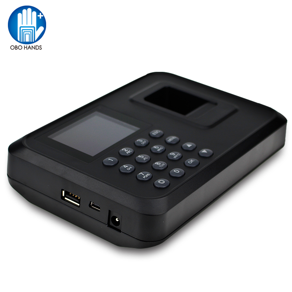 Fingerprint attendance machine finger scanner Time Card locker free software password for security
