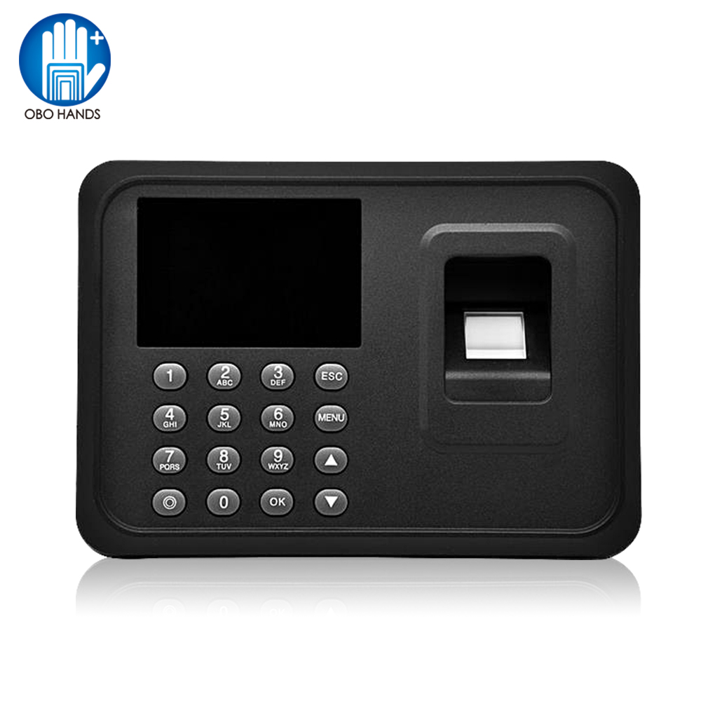 Fingerprint attendance machine finger scanner Time Card locker free software password for security
