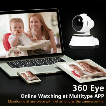 Wireless WiFi 720P HD Security Monitoring CCTV IP Camera IR Night Vision Live Webcam for Home Office