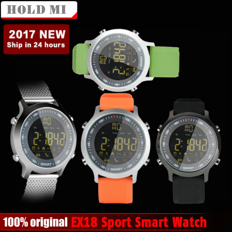EX18 Sport Smart Watch Waterproof IP68 Passometer Swimming Smartwatch Bluetooth Watch IOS Android