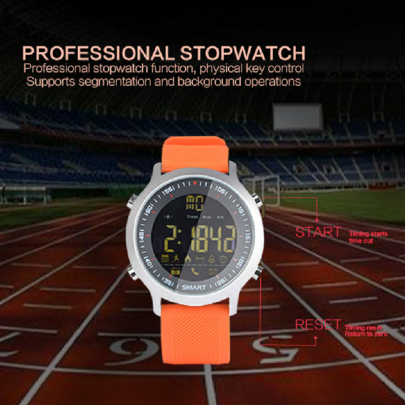 EX18 Sport Smart Watch Waterproof IP68 Passometer Swimming Smartwatch Bluetooth Watch IOS Android
