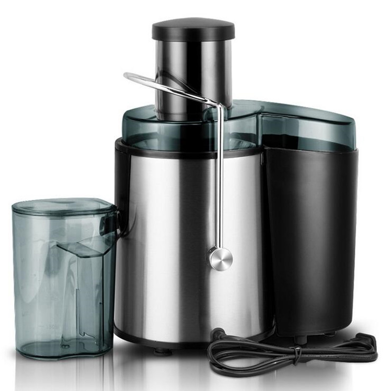 New Stainless Steel Automatic Shake Slow Juicer Fruit Juice Extractor Machine Blender Squeezer