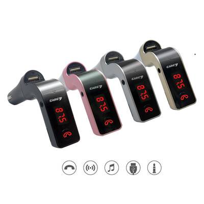 Wireless FM Transmitter Modulator Bluetooth Car Charger AUX Hands Free Music Mini MP3 Player SD USB