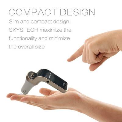 Wireless FM Transmitter Modulator Bluetooth Car Charger AUX Hands Free Music Mini MP3 Player SD USB