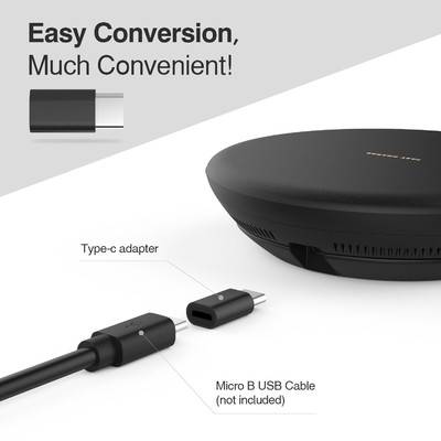Fast Charger Wireless Foldable Charging Pad  Stand for Galaxy Note 5/S6/S6 Edge/ S7/S8/iPhone X/8