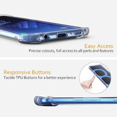 Samsung Galaxy Note8/S8/S8 Plus/S7/S7 edge/S6/S6 edge Phone Case Soft TPU Slim Protective Cover