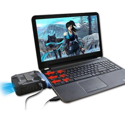 New Mini Vacuum USB Air Extracting Exhaust Cooling Fan Cooler Fan CPU Cooler for Notebook Laptop PC